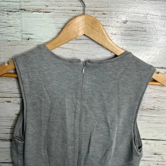 Banana republic gray floral  dress size 4 - Picture 8 of 10